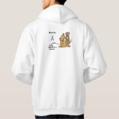 パーキンソン病の小便 パーカ (裏面)