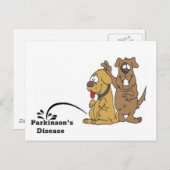 パーキンソン病の小便 ポストカード (正面/裏面)