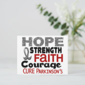 パーキンソン病の希望3 ポストカード (スタンド正面)
