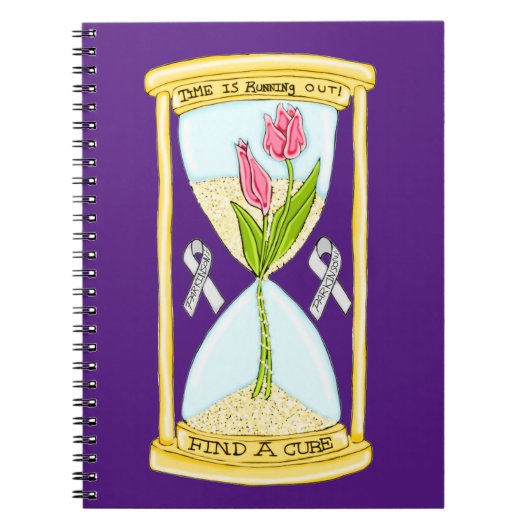 パーキンソン病の手帳を見つける ノートブック (正面)