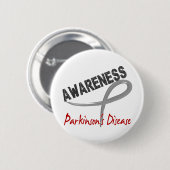 パーキンソン病の認識度3 缶バッジ (正面&裏面)