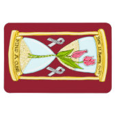 パーキンソン病のFind a Cure Photo Magnet マグネット (横)