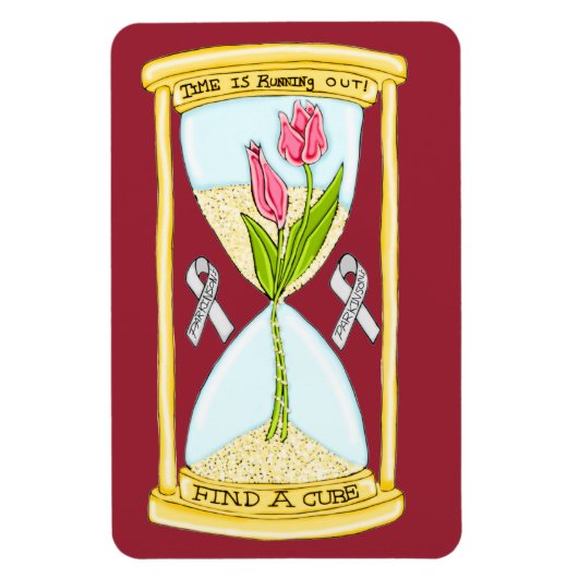 パーキンソン病のFind a Cure Photo Magnet マグネット (縦)