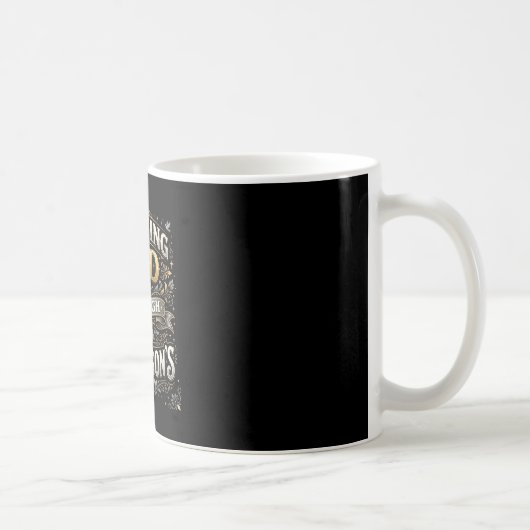 パーキンソン病啓発と神への信頼 コーヒーマグカップ (右)