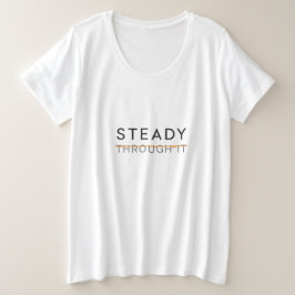 パーキンソン病啓発月間 – 「揺らがぬ強さ」 プラスサイズTシャツ