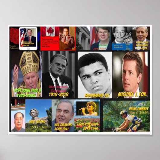 パーキンソン病患者のポスター ポスター (正面)