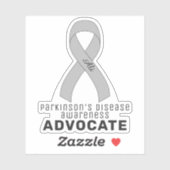 パーキンソン病認識度ビニールステッカー シール (シート)