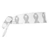 パーキンソン病認識度銀灰色 タイヘッドバンド (回転270)