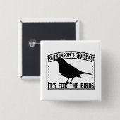 パーキンソン病 缶バッジ (正面&裏面)