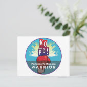 パーキンソン病 KO ウォリアー ポストカード (スタンド正面)