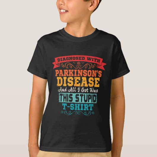 パーキンソン病 Tシャツ (正面)