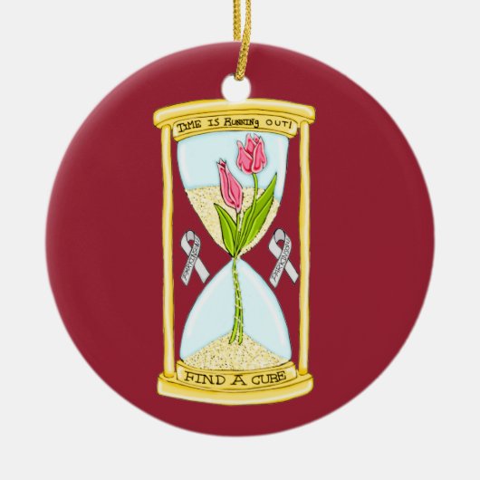 パーキンソン病Find a Cure Circleオーナメント セラミックオーナメント (正面)