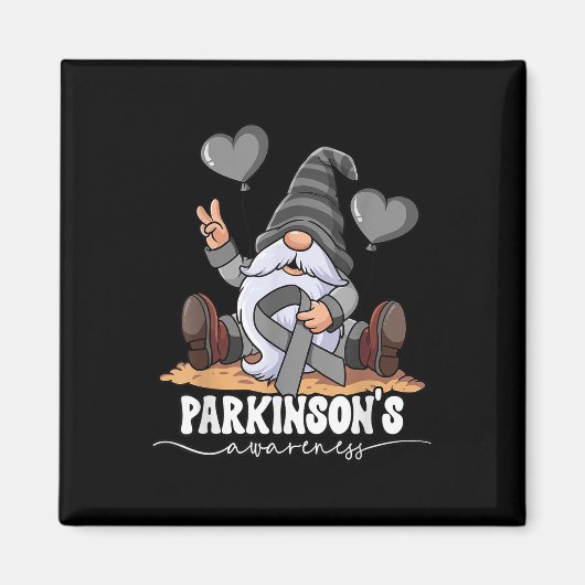 パーキンソン認識度 マグネット (正面)