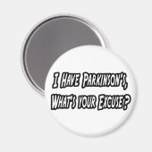 パーキンソン…言い訳？ マグネット (正面/裏面)