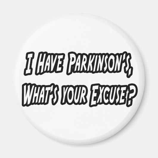 パーキンソン…言い訳？ マグネット (正面)