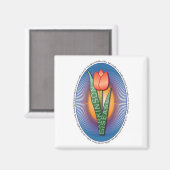 パーキン救済ソンズキュアチューリップを引用文で見つける マグネット (正面/裏面)