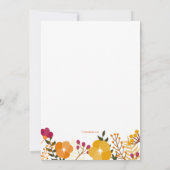 パーキー縁ど招待状 招待状 (裏面)