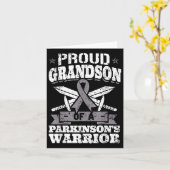 パーキ誇りを持ったンソンの戦士の孫が待ち受けている カード (黄色い花)