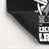 パーキ誇りを持ったンソンの戦士の孫が待ち受けている マウスパッド (コーナー)