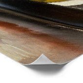 パークに乗るレトロピンアップガール ポスター (角)