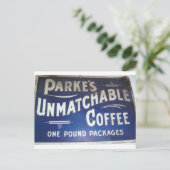 パークのコーヒーサイン ポストカード (スタンド正面)