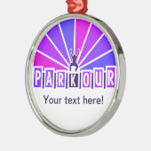 パークアオーナメントカスタマイズ- メタルオーナメント (左)