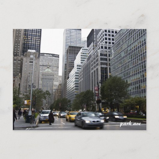 パークアベニューはがき ポストカード (正面)