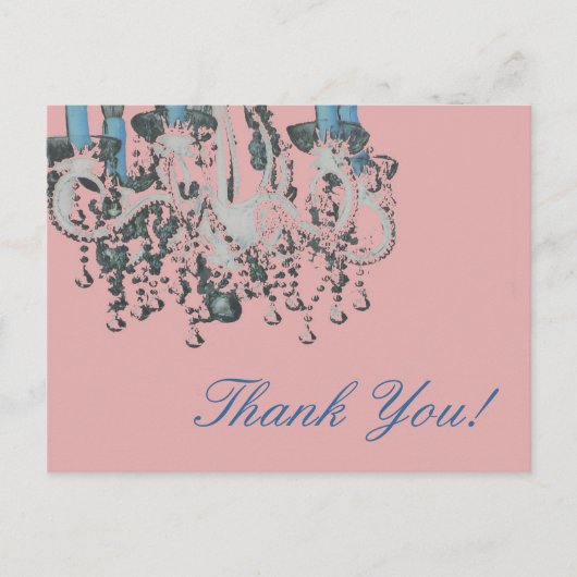 パークアベニューシャンデリア~はがき/招待状 ポストカード (正面)