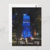 パークアベニューNYCニューヨークセントラル建物写真 ポストカード (正面/裏面)