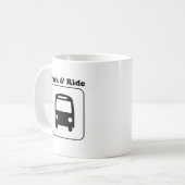 パークアンドライド コーヒーマグカップ (正面左)