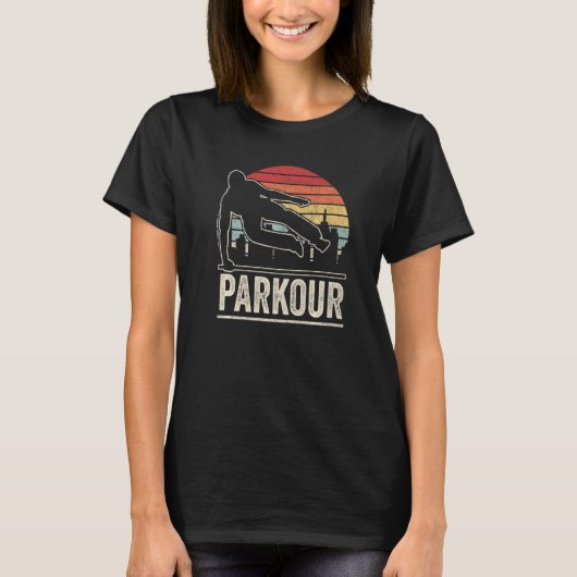 パークアヴィンテージレトロシルエット Tシャツ (正面)