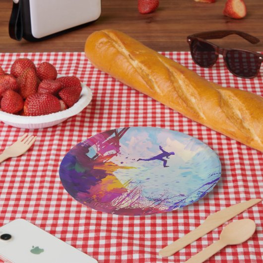 パークアーバンフリーランニングのスタイリングパーティー ペーパープレート (ピクニック)