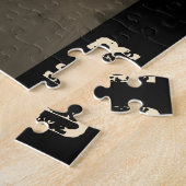 パークアーバンフリーランニングズフリースタイリングアートセピア ジグソーパズル (側面)