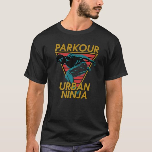 パークアーバン忍者 Tシャツ (正面)
