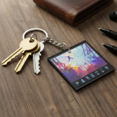 パークアーバン障害コーススモダンポーツアート キーホルダー