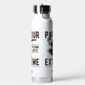 パークア名前をカスタムする ウォーターボトル (左面)
