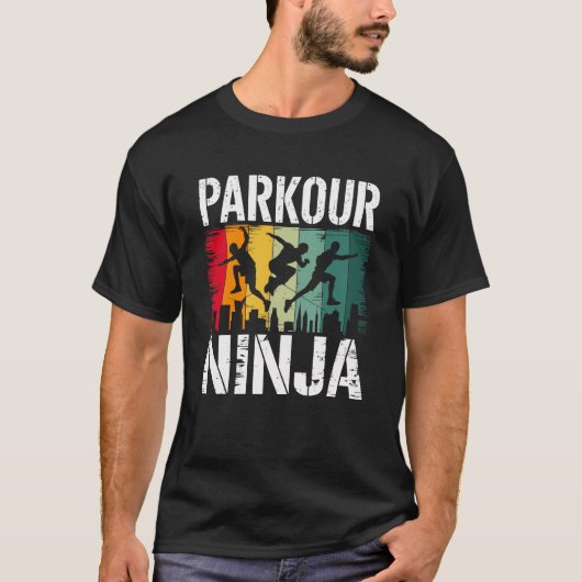 パークア忍者 Tシャツ (正面)