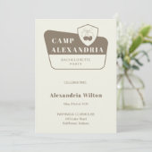 パークキャモダンンピングバチェロレッテ 招待状 (スタンド正面)