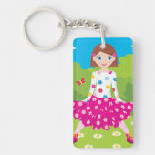 パークキーチェーンの女の子 キーホルダー (正面)