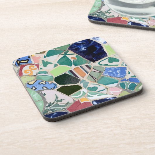 パークグエルのモザイクコースター コースター (左側)