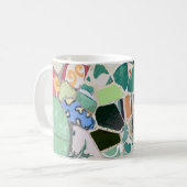 パークグエルのモザイク コーヒーマグカップ (正面左)