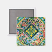 パークグエルのモザイク マグネット (正面/裏面)