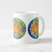 パークグエルモザイク専門マグカップ ジャンボコーヒーマグカップ (正面右)