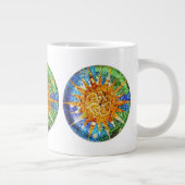 パークグエルモザイク専門マグカップ ジャンボコーヒーマグカップ (右)