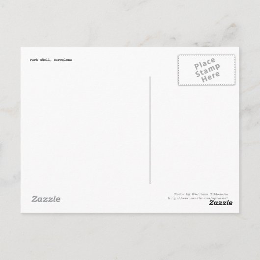 パークグエル模写はがき ポストカード (裏面)