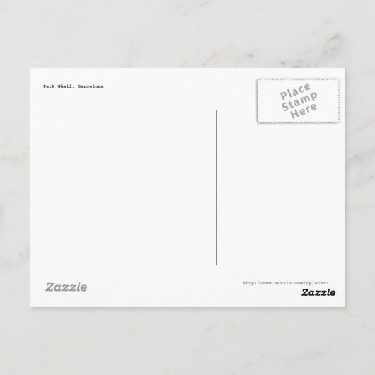 パークグエル模写はがき ポストカード (裏面)