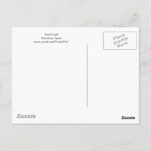 パークグエル ポストカード (裏面)
