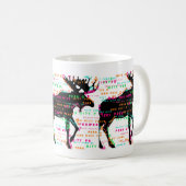 パークシティの大きいアメリカヘラジカのマグ コーヒーマグカップ (正面右)