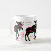 パークシティの大きいアメリカヘラジカのマグ コーヒーマグカップ (正面左)