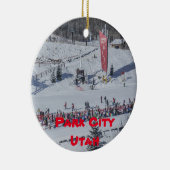 パークシティパノラマクリスマスオーナメント セラミックオーナメント (右)